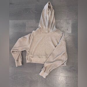 ALO Yoga Muse Hoodie Gravel Heather